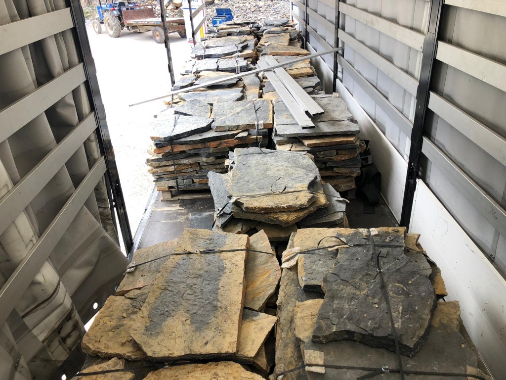 Lojistik ve tedarik zinciri, taş sevkiyatı