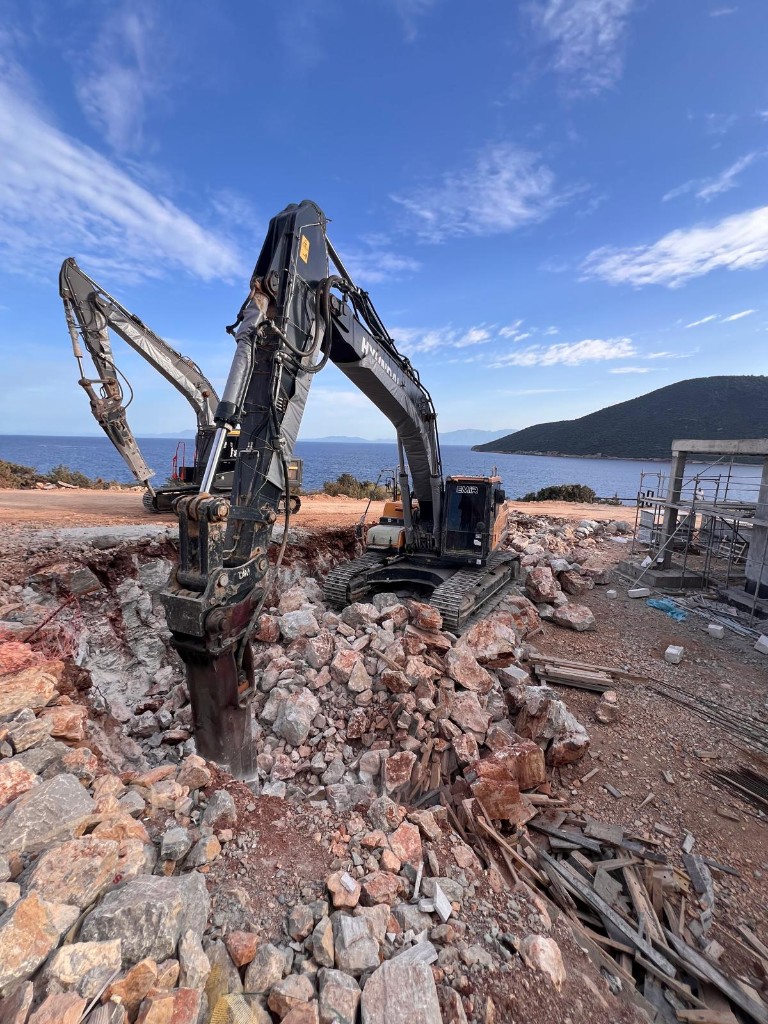 Doğal taş üretim ve saha yönetimi, kuzey sahası açık ocak